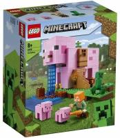 LEGO Minecraft Конструктор Дом-свинья, 21170
