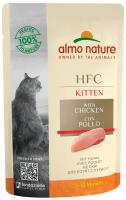 ALMO NATURE CAT HFC для котят с курицей (55 гр х 24 шт)