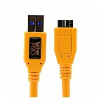 Кабель Tether Tools TetherPro USB 3.0 to Micro-B 4.6m Orange (CU5454)