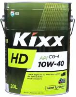 Моторное масло Kixx HD 10W-40 полусинтетическое 20 л