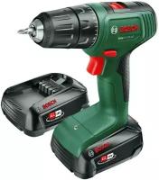 Аккумуляторная дрель-шуруповерт Bosch EasyDrill 18V-40 (2 АКБ и З/У), 18В, 2А*ч, кейс (06039D8005)