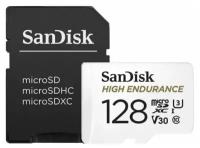 Карта памяти SanDisk microSDXC 128 ГБ Class 10, UHS-I, R/W 100/40 МБ/с, адаптер на SD (SDSQQNR-128G-GN6IA)