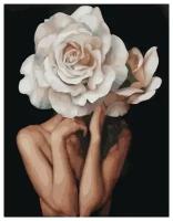 PaintBoy Картина по номерам Девушка роза 40x50 см (GX38444)