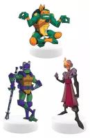 TMNT Штампик 3шт Черепашки-ниндзя 7см, NIT5020-3