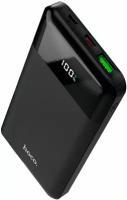 Внешний аккумулятор hoco J102, 10000mAh, QC3.0, PD20w,чёрный