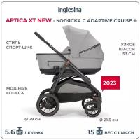 Коляска 2 в 1 Inglesina Aptica XT New с подставкой под люльку Stand Up, Horizon Grey