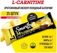 Батончик протеиновый Smartbar Protein L-carnitine 