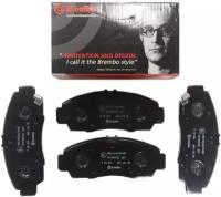 Дисковые тормозные колодки передние brembo P28034 (4 шт.)