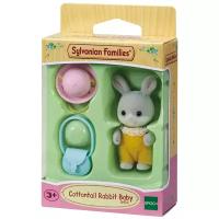 Фигурка Sylvanian Families Малыш серый кролик 5416, 10 см