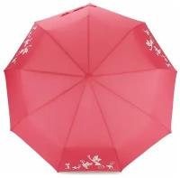 Женский зонт автомат с проявляющимся рисунком 606 Pink