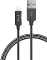 Кабель TFN USB-Apple Lightning 2.4A 1.0 m Steel
