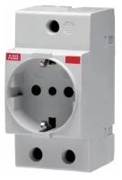 ABB M1173 Розетка щитовая 2P+N 16A на DIN-рейку 2CSM110000R0701