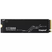 Накопитель SSD M.2 2280 Kingston SKC3000D/2048G KC3000 2TB PCI-E 4.0 x4 NVMe 3D TLC 7000/7000MB/s IOPS 1000K/1000K MTBF 2M 1,6 PBW graphen heatsink