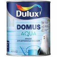 Краска акриловая Dulux Domus Aqua влагостойкая моющаяся полуматовая белый 1 л