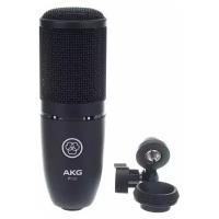 AKG P120, разъем: XLR 3 pin (M), черный, 1 шт