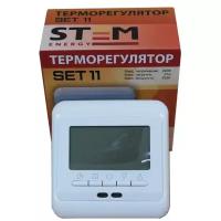 Терморегулятор STEM Energy SET 11 белый термопласт