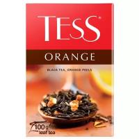 TESS чай черный листовой ORANGE 100г