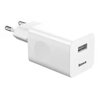 Сетевое зар. устр. Baseus Charging Quick 1USB 3A 24W CCALL-BX02 белое