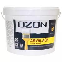 Лаки OZON Лак акриловый по дереву для наружных работ OZON Akvalack-exterior АЛ-9 9л обычная