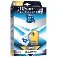 Аксессуары для пылесосов Top house Пылесборники нетканые TOP HOUSE THN 309 M с антибактериальной обработкой, 4 шт