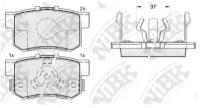 К-т торм. колодок Re HO CR-V 05- NiBK PN8807