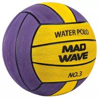 Мяч для водного поло Mad Wave WP Official #3, 3, Yellow M2230 03 3 06W