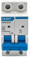 CHINT Авт. выкл. NXB-63S 2P 16А 4.5kA х-ка C R 296788