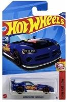 Детская Коллекционная Машинка Для Дома 1:64 Hot Wheels DODGE VIPER SRT10 ACR из серии THEN AND NOW 2022