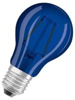 Лампа светодиодная OSRAM ST CLAS A 7 300 ° 2.5 W/9000 K E27 Blue