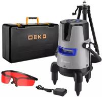 Лазерный уровень DEKO DKLL02RB PRO SET 2 PREMIUM со штативом