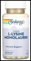 Капсулы Solaray L-Lysine Monolaurin 1:1 Ratio