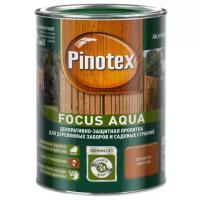 Пропитка PINOTEX Focus Aqua для деревянных садовых строений Золотая осень 0,75 л