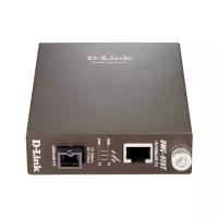 Медиаконвертер D-Link (DMC-920T/B10A) WDM, 1 port 10/100Base-TX, 1 port 100Base-FX, SC ОМ до 20 км