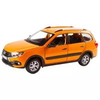 Легковой автомобиль Автопанорама Lada Granta Cross JB125120 1:24, 17.1 см, оранжевый