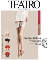 Театро (Teatro). Чулки фантазия PRESTIGE 20 Fashion red-nero 2