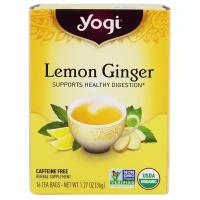 Чай травяной Yogi Tea Lemon ginger в пакетиках