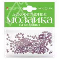 Мозаика декоративная из керамики 8Х8 ММ,100 ШТ, лиловый