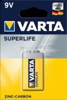 Батарейка VARTA SUPERLIFE/SUPER HEAVY DUTY 9V, 1 шт