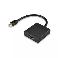 Адаптер-переходник Mini DisplayPort to HDMI, 25 см, черный