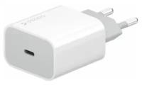 Сетевое зарядное устройство USB Type-C, Power Delivery, 25Вт, белый, Deppa 11377