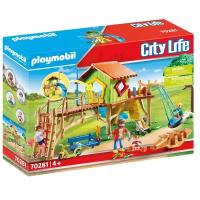 Набор с элементами конструктора Playmobil City Life 70281 Площадка приключений