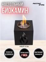 Настольный биокамин Русский огонь Альфа