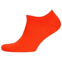 Короткие мужские носки LorenzLine К28 из хлопка 80% (27 (размер обуви 41-43), Оранжевый)