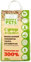 Впитывающий наполнитель HAPPY PETS Супер абсорбент