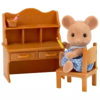 Игровой набор Sylvanian Families Дочка Мышонок и школьная парта 5142