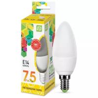 Лампа светодиодная ASD LED-СВЕЧА-Standard, E14, C37