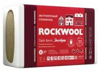 Базальтовая теплоизоляция (утеплитель) Rockwool Лайт Баттс Экстра 100*600*1000мм (2,4 м2; 0,24 м3; 4 плит)