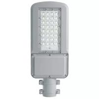 Светодиодный уличный консольный светильник Feron SP3040 50W 5000K 230V, серый, 41548