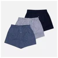 Комплект мужских трусов Lacoste 3-Pack Authentics Striped Boxer