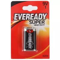 Батарейка крона Energizer Eveready Super 6F22 (1 штука) E301155400 / 11643
